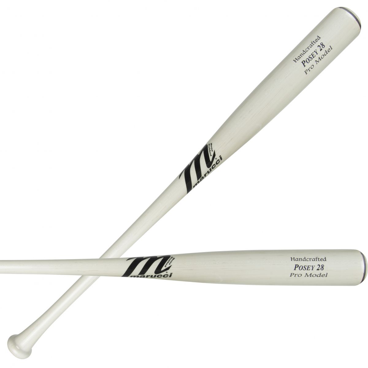 Marucci MVE2POSEY28 Whitewash Buster Posey Cut Maple Baseball Bat Various Sizes 