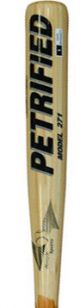 Pinnacle Petrified Hickory/Bamboo Adult Wood Baseball Bat PET-HGBN271LG