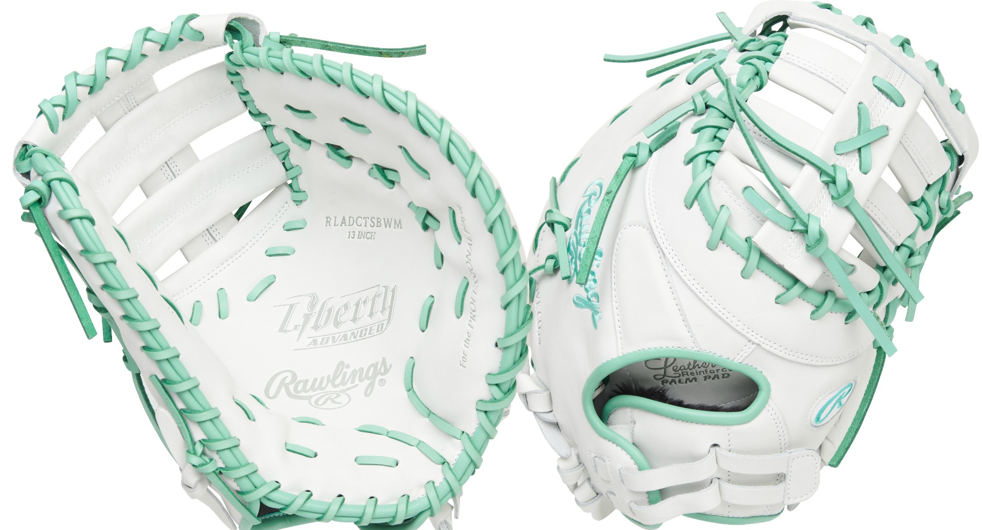 13 Rawlings Liberty Advanced 2022 Color Series RLADCTSBWM Fastpitch 1st Base Mitt 