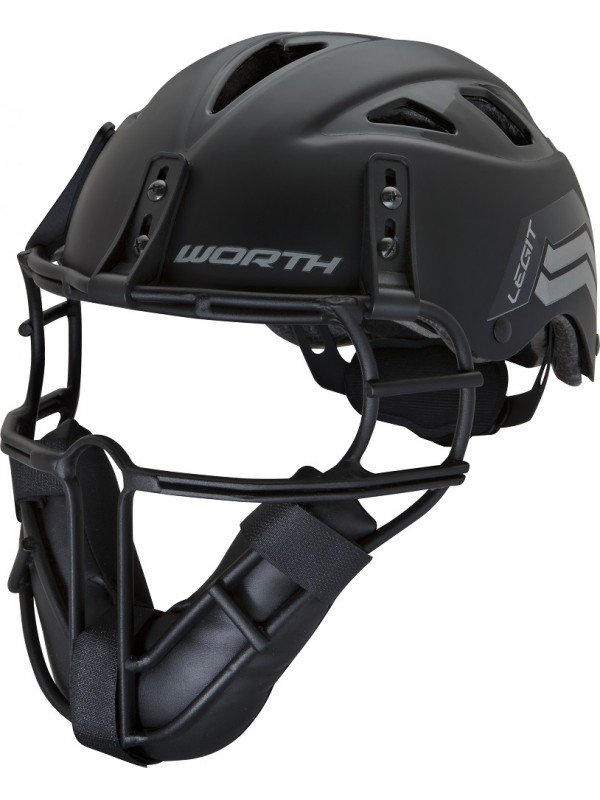Worth Legit Slowpitch Softball Pitcher's Protective Face Mask LGTPH