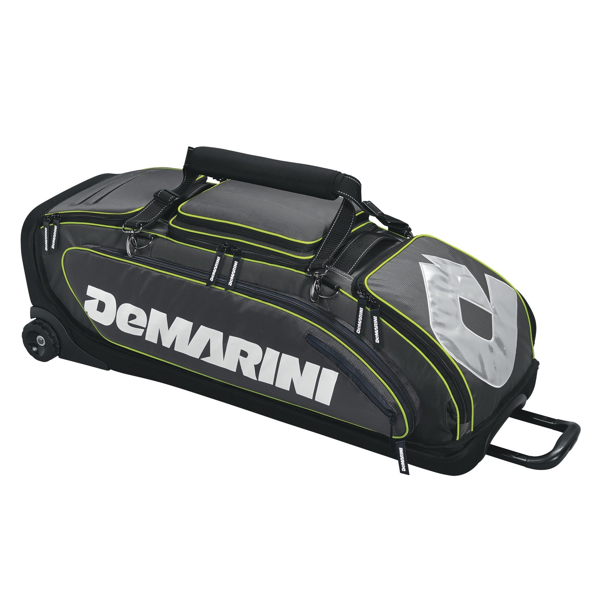 WTD9409 DeMarini Special Ops Baseball and Softball Wheeled Roller Bag 